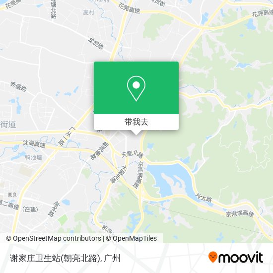 谢家庄卫生站(朝亮北路)地图