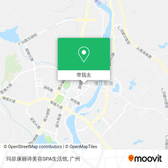 玛菲康丽诗美容SPA生活馆地图