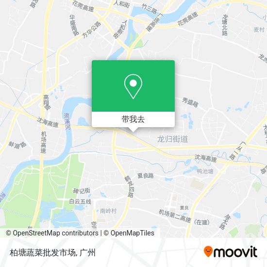 柏塘蔬菜批发市场地图