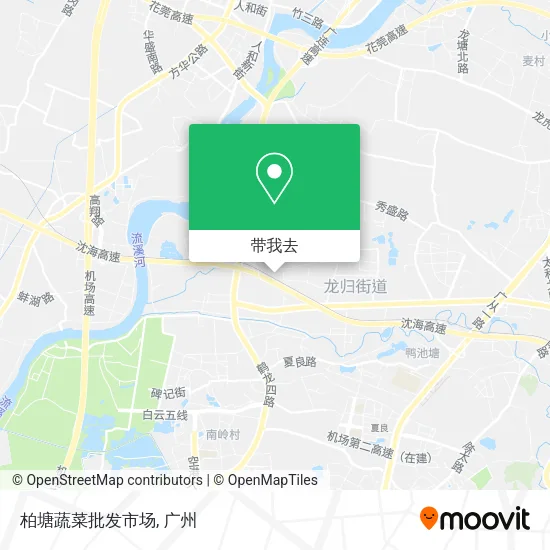 柏塘蔬菜批发市场地图
