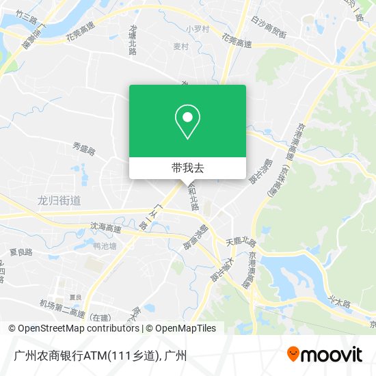 广州农商银行ATM(111乡道)地图