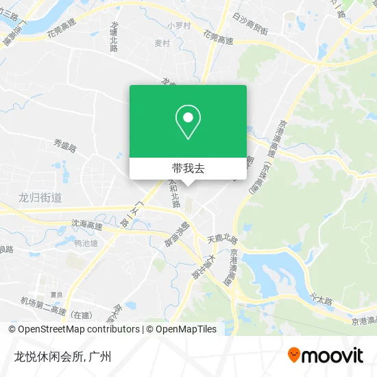 龙悦休闲会所地图