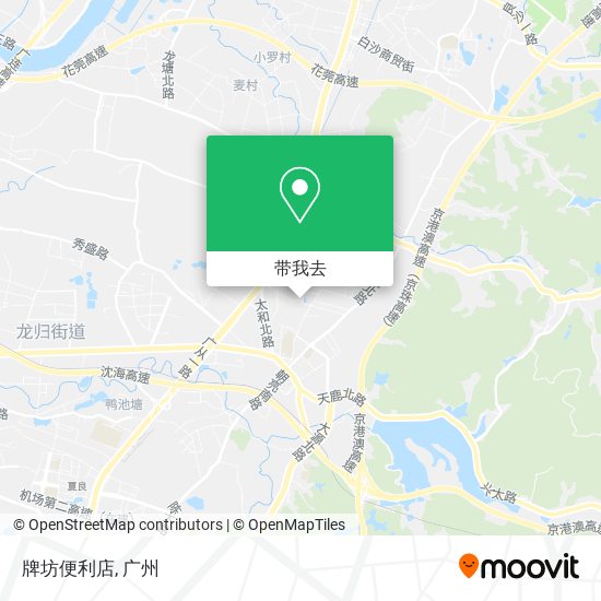 牌坊便利店地图