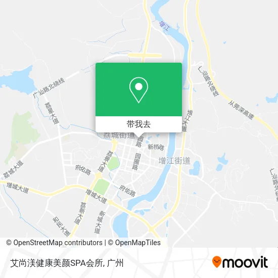 艾尚渼健康美颜SPA会所地图