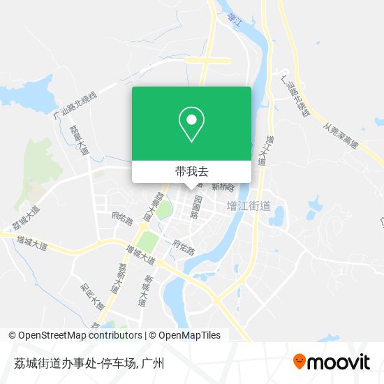 荔城街道办事处-停车场地图