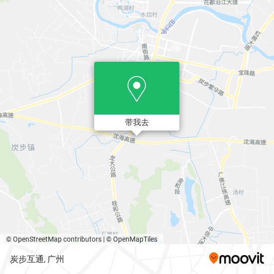 炭步互通地图