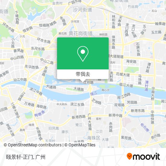 颐景轩-正门地图