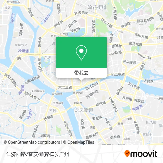 仁济西路/普安街(路口)地图