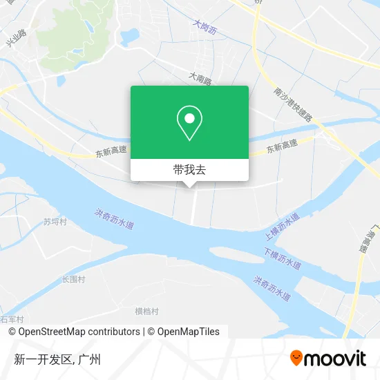新一开发区地图