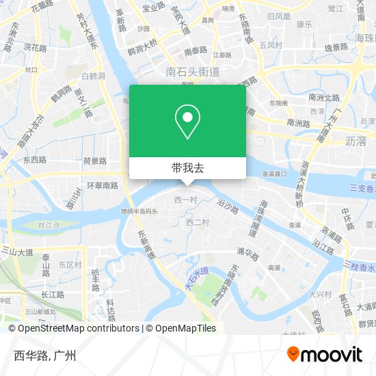 西华路地图