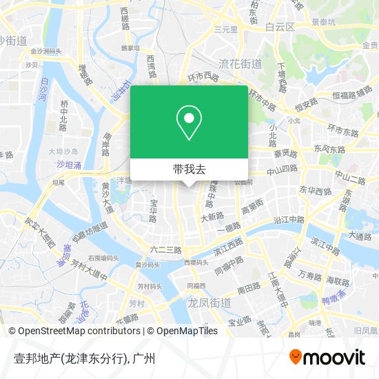 壹邦地产(龙津东分行)地图