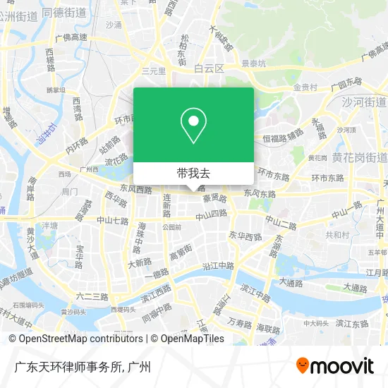广东天环律师事务所地图