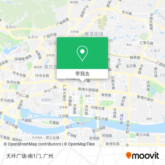 天环广场-南1门地图