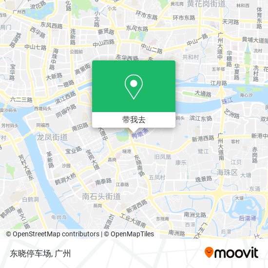 东晓停车场地图