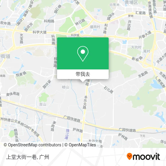 上堂大街一巷地图