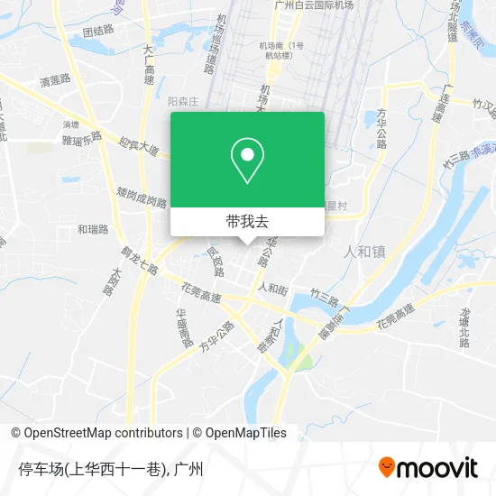 停车场(上华西十一巷)地图