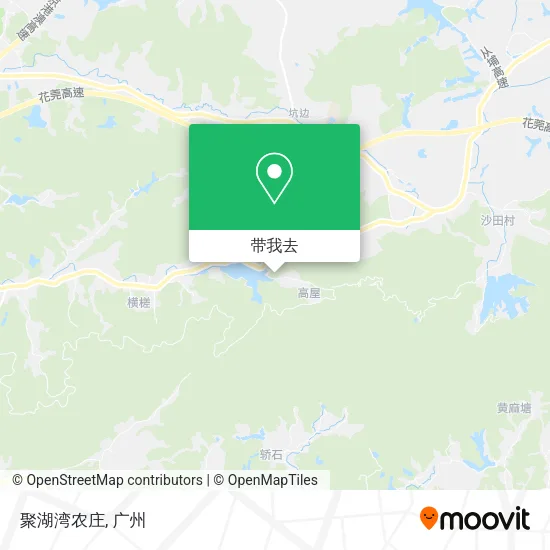 聚湖湾农庄地图
