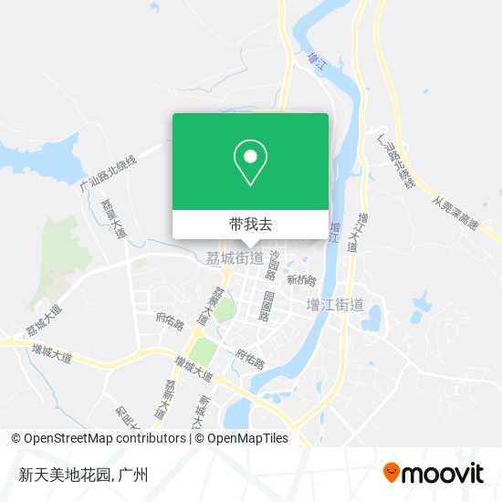 新天美地花园地图