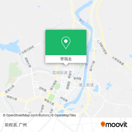 前程居地图