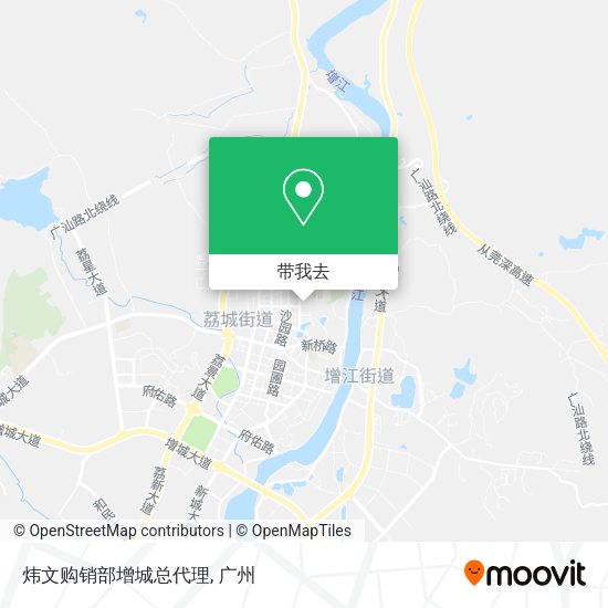 炜文购销部增城总代理地图