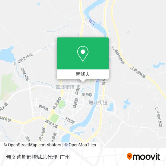 炜文购销部增城总代理地图