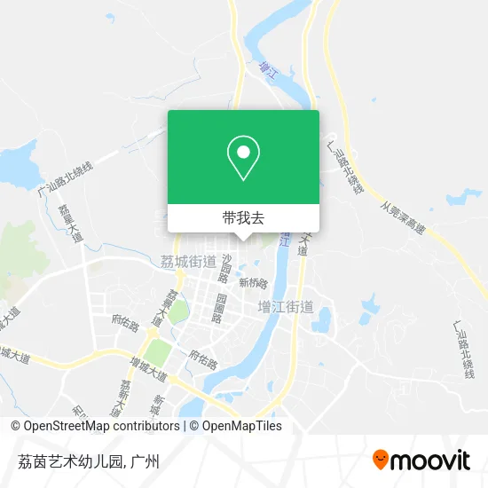 荔茵艺术幼儿园地图