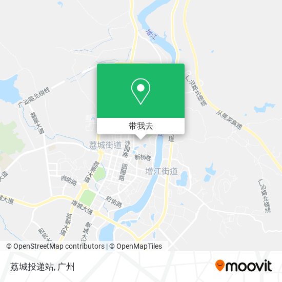 荔城投递站地图