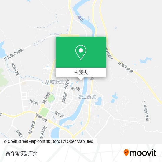 富华新苑地图