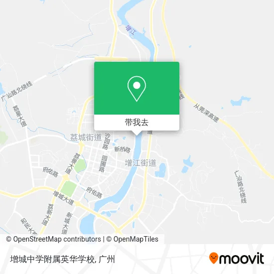 增城中学附属英华学校地图