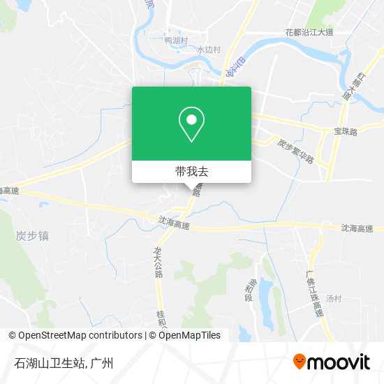 石湖山卫生站地图