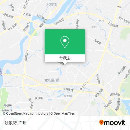 波浪湾地图