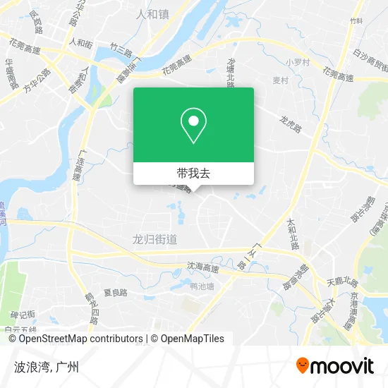 波浪湾地图