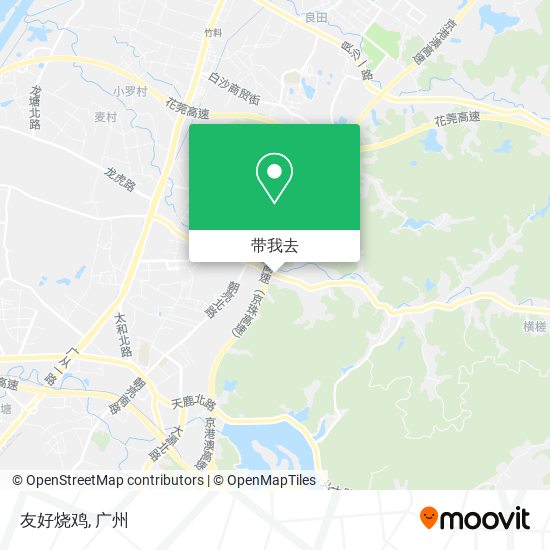 友好烧鸡地图