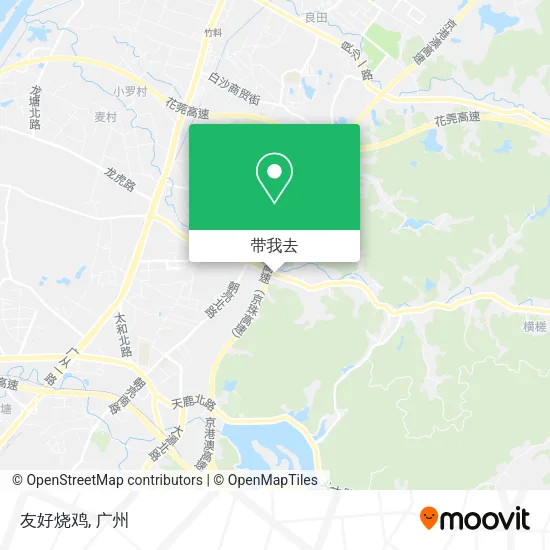 友好烧鸡地图