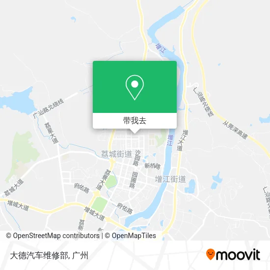 大德汽车维修部地图