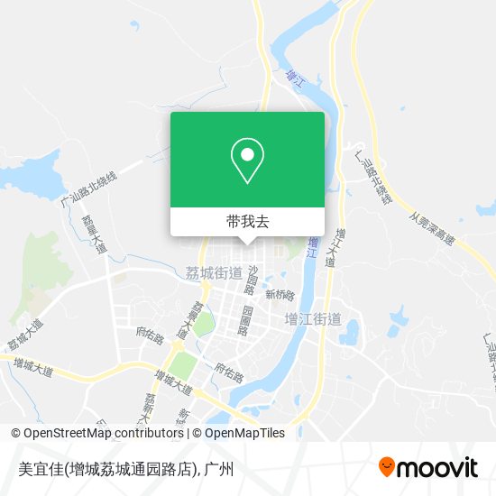 美宜佳(增城荔城通园路店)地图