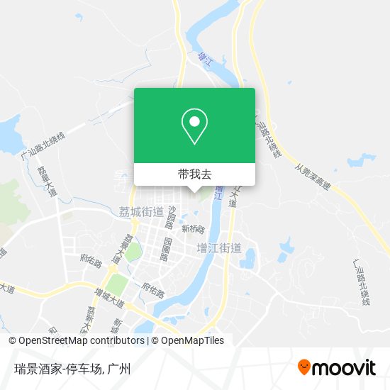 瑞景酒家-停车场地图
