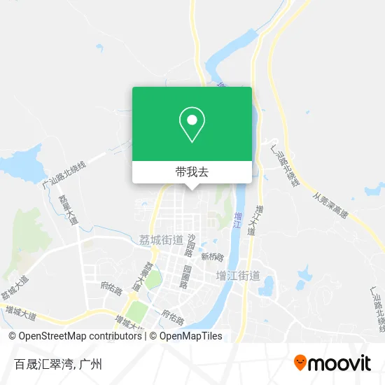 百晟汇翠湾地图