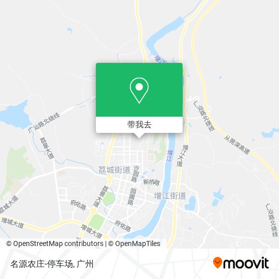 名源农庄-停车场地图