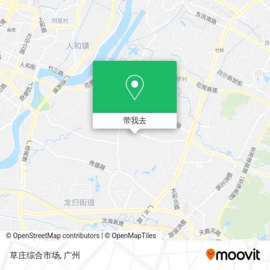 草庄综合市场地图