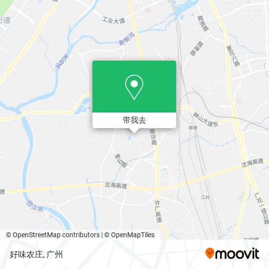 好味农庄地图