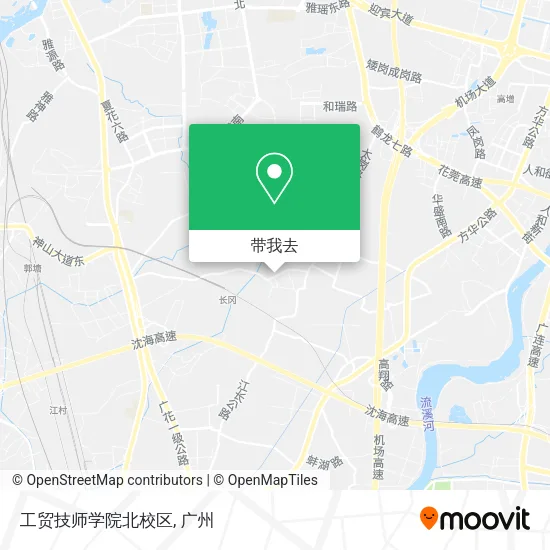 工贸技师学院北校区地图
