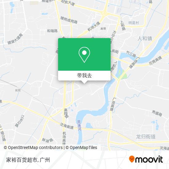 家裕百货超市地图