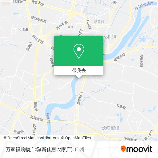 万家福购物广场(新佳惠农家店)地图