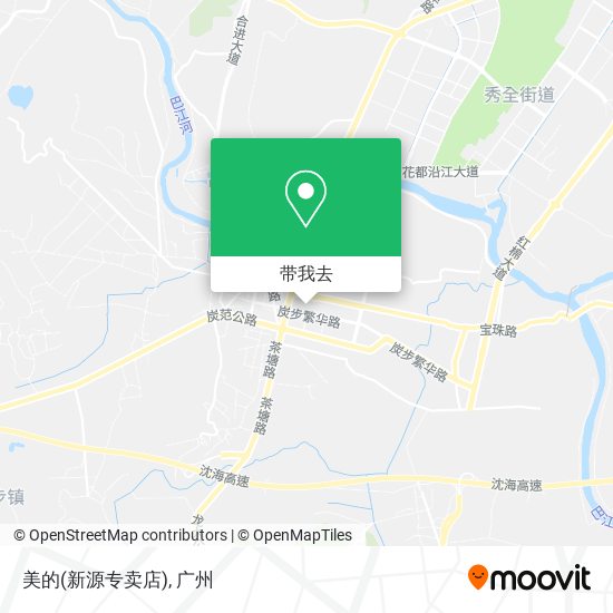 美的(新源专卖店)地图