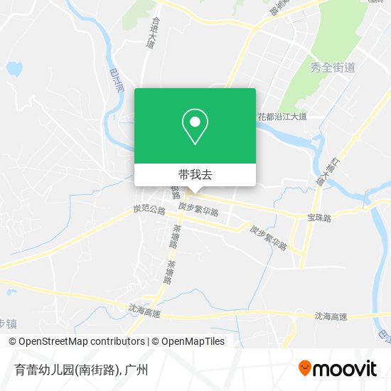 育蕾幼儿园(南街路)地图
