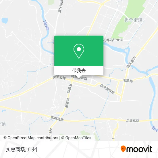 实惠商场地图
