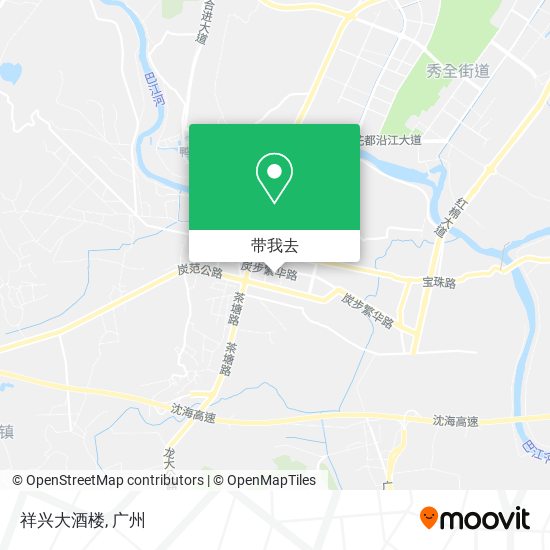 祥兴大酒楼地图