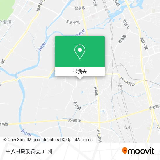 中八村民委员会地图