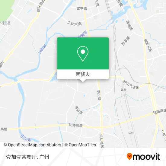壹加壹茶餐厅地图